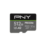 PNY PRO Elite microSDXC 512GB memoria flash Classe 10
