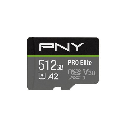 PNY PRO Elite microSDXC 512GB memoria flash Classe 10