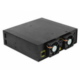 DeLOCK 47233 pannello drive bay Nero