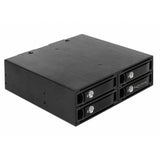 DeLOCK 47233 pannello drive bay Nero