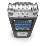 Philips Voice Tracer DVT7110/00 dittafono Flash card Antracite, Cromo
