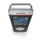 Philips Voice Tracer DVT2110/00 dittafono Flash card Nero, Cromo