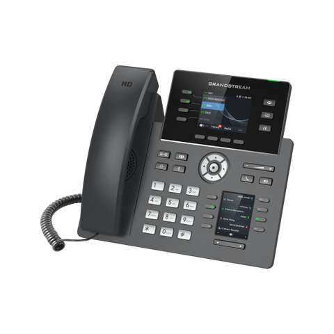 Grandstream Networks GRP2614 telefono IP Nero 4 linee TFT Wi-Fi