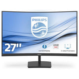 Monitor LED Philips E Line 271E1SCA/00 de 68,6 cm [27"] Full HD 1920 x 1080 píxeles LCD Nero (Philips E-line 271E1SCA - Monitor LED - curvo - 27" - 1920 x 1080 Full HD [1080p] a 75 Hz - VA - 250 cd/m² - 30