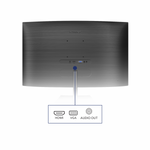Philips E Line 241E1SCA/00 Monitor PC 59,9 cm [23.6] 1920 x 1080 Pixel Full HD LCD Nero (Philips E-line 241E1SCA - Monitor a LED - curvato - 24 [23.6 visualizzabile] - 1920 x 1080 Full HD [1080p] @ 75 Hz - VA - 250 cd/m? - 3000:1 - 4 ms - HDMI, VGA -...