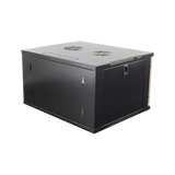 Deltaco 19-5406B rack 6U Da parete Nero (DELTACO 19-5406B - kabinet - 6U)