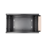 Deltaco 19-5406B rack 6U Da parete Nero (DELTACO 19-5406B - kabinet - 6U)