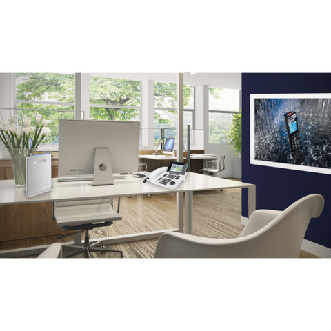 AGFEO ST 56 telefono IP Argento LCD