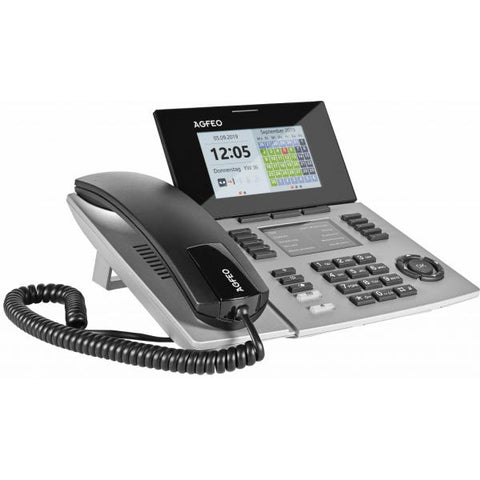 AGFEO ST 56 telefono IP Argento LCD