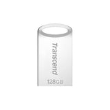 Transcend JetFlash 710 unità flash USB 128 GB USB tipo A 3.2 Gen 1 (3.1 Gen 1) Argento