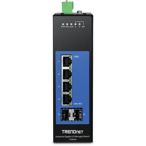 Trendnet TI-G642i Gestito L2 Gigabit Ethernet (10/100/1000) Nero