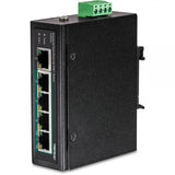 Trendnet TI-PE50 switch di rete Non gestito Fast Ethernet (10/100) Nero Supporto Power over Ethernet (PoE)