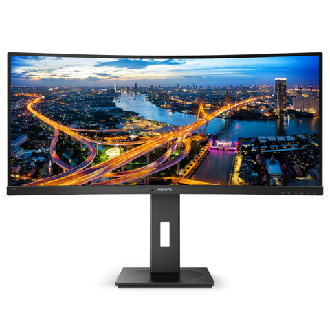 Philips B Line 346B1C/00 Monitor PC 86,4 cm [34] 3440 x 1440 Pixel Quad HD LCD Nero (346B1C 86.36CM 34IN VA - 3440X1440 3000:1 300 CD/QM 21:9)