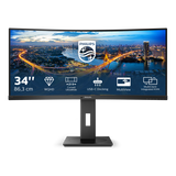 Monitor Philips B Line 346B1C/00 para PC de 86,4 cm [34"], 3440 x 1440 píxeles, LCD Quad HD Nero (346B1C 86.36CM 34IN VA - 3440X1440 3000:1 300 CD/QM 21:9)