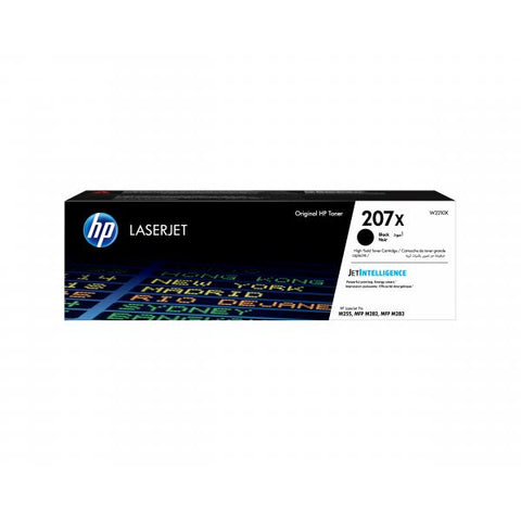 HP Cartuccia toner nero originale LaserJet 207X ad alta capacit (Toner HP 207X / W2210X Black)