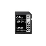 Lexar SDXC, 64 GB memoria flash Classe 10 UHS-II