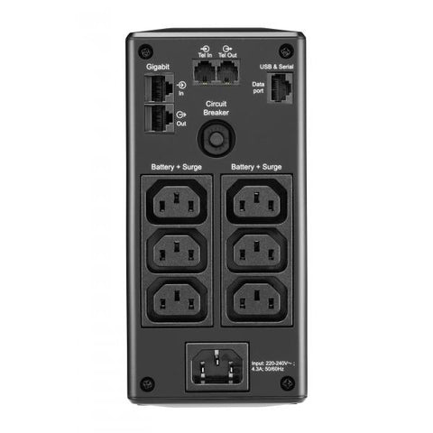 APC BR900MI gruppo di continuità (UPS) A linea interattiva 900 VA 540 W 6 presa(e) AC