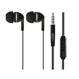 NGM HI-FW2EAR/B AURICOLARE A FILO HI-TECH ALTA QUALITA' IN EAR JACK 3.5mm COLORE NERO
