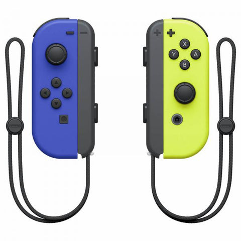 Nintendo Joy-Con Nero, Blu, Giallo Bluetooth Gamepad Analogico/Digitale Nintendo Switch (Joy-Con Pair [Blue/Neon Yellow])