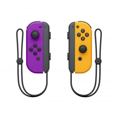 Nintendo Joy-Con Nero, Arancione, Viola Bluetooth Gamepad Analogico/Digitale Nintendo Switch (Joy-Con [Pair] Neon Purple/ - Neon Orange - Gamepad - - Switch Joy-Con, Gamepad, Nintendo Switch, Analogu
