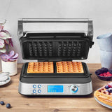 Gastroback Advanced Control 2 waffle 1600 W Nero, Argento