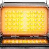 Gastroback Advanced Control 2 waffle 1600 W Nero, Argento