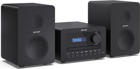 Sharp TOKYO DAB+ HI-FI Micro System Heim-Audio-Mikrosystem 40 W Schwarz (XL-B520DBK)