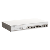 D-Link DBS-2000-10MP switch di rete Gestito Gigabit Ethernet (10/100/1000) Supporto Power over Ethernet (PoE) Grigio