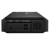 Western Digital D10 disco rigido esterno 8 TB 7200 Giri/min 3.2 Gen 2 [3.1 Gen 2] Nero, Bianco (WESTERN DIGITAL HDD 8TB 7.2K,USB 3.2 GEN1 EXTERNAL)