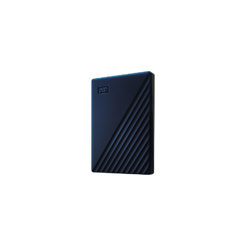 Western Digital My Passport for Mac disco rigido esterno 5 TB USB Type-A / USB Type-C 3.2 Gen 1 [3.1 Gen 1] Blu (WD My Passport for Mac WDBA2F0050BBL - Hard drive - encrypted - 5 TB - external [porta
