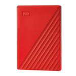 WESTERN DIGITAL MY PASSPORT HDD 2.000GB ESTERNO PORTATILE USB 3.2 ULTRASOTTILE CRITTOGRAGATO ROSSO