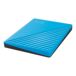 WESTERN DIGITAL MY PASSPORT HDD ESTERNO 4.000GB INTERFACCIA USB 3.0 COLORE BLU