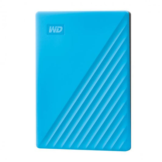 WESTERN DIGITAL MY PASSPORT HDD ESTERNO 4.000GB INTERFACCIA USB 3.0 COLORE BLU