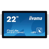 Monitor táctil iiyama ProLite TF2215MC-B2 de 54,6 cm (21,5") y 1920 x 1080 píxeles, multitáctil, negro 