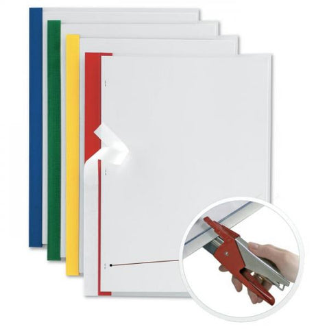 SEI ROTA POLI 200 CARTELLINA IN PP A RILEGATURA RAPIDA COL.BLU CONF 10 Pz.