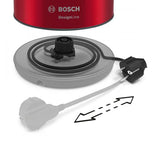 Bosch TWK3P424 bollitore elettrico 1,7 L Grigio, Rosso 2400 W