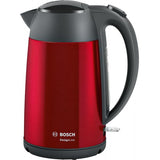 Bosch TWK3P424 bollitore elettrico 1,7 L Grigio, Rosso 2400 W