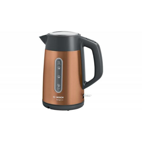 Bosch TWK4P439 bollitore elettrico 1,7 L Nero, Oro 2400 W