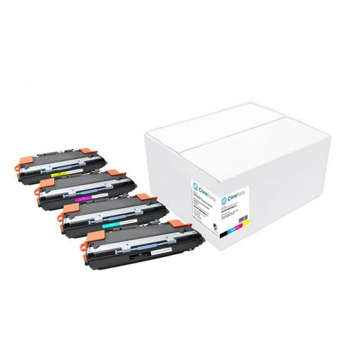 CoreParts QI-HP1005-MULTI cartuccia toner 4 pz Originale Nero (Toner Multipack for HP 3500 - CMYK Pages: - 6.000/4.000/4.000/4.000 HP Color LaserJet 3500 CMYK Multipack, Nordic Swan - Warranty: 12M)