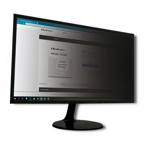 Qoltec 51060 schermo anti-riflesso 61 cm [24] Monitor (Qoltec - privacy-filter for sk?rm)