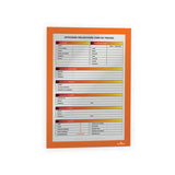 Durable DURAFRAME cornice magnetica A4 Arancione