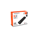 ATLANTIS A06-M2-NVME-01 BOX ESTERNO SSD M.2 NVMe USB 3.1 IN ALLUMINIO NERO