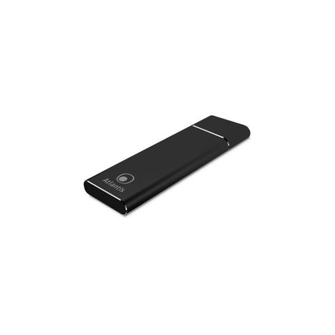 ATLANTIS A06-M2-NVME-01 BOX ESTERNO SSD M.2 NVMe USB 3.1 IN ALLUMINIO NERO