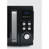 Severin MW 7752 Superficie piana Microonde combinato 25 L 900 W Nero, Acciaio inossidabile