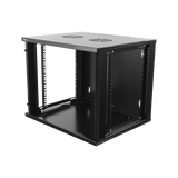 Deltaco 19-5409B rack 9U Da parete Nero (DELTACO 19-5409B kabinet - 9U)