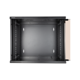Deltaco 19-5409B rack 9U Da parete Nero (DELTACO 19-5409B kabinet - 9U)