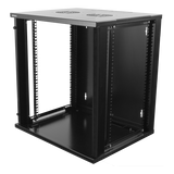 Deltaco 19-5412B rack 12U Da parete Nero (DELTACO 19-5412B kabinet - 12U)