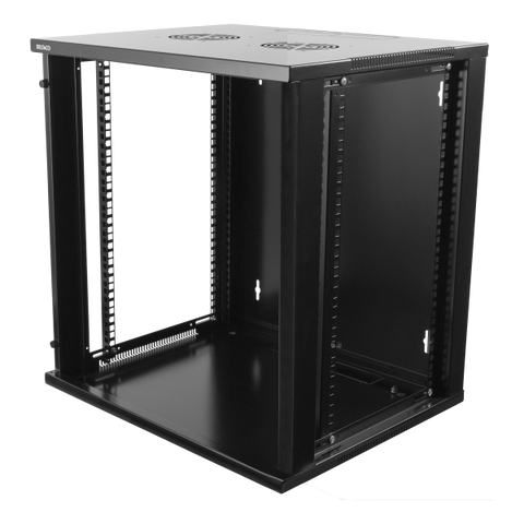 Deltaco 19-5412B rack 12U Da parete Nero (DELTACO 19-5412B kabinet - 12U)