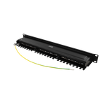 Deltaco PAN-200 pezzo di pannello 1U (DELTACO PAN-200 - patch-panel - 1U - 1)