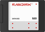 SanDisk 520 SATA III SSD 500GB 2,5 Zoll (SDSS51500GAB-000G0)